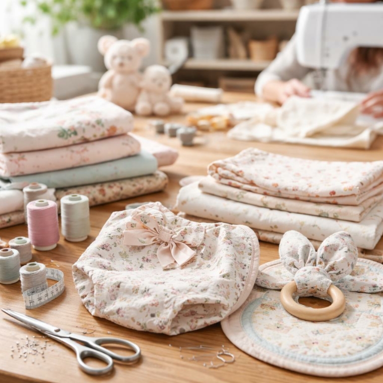 11 tutos couture pour bébés — projets faciles, pratiques et sûrs